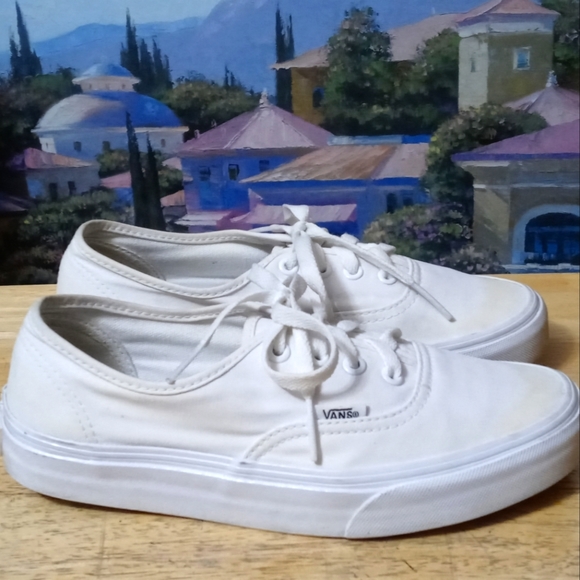 Vans Shoes - 🇺🇸🏬VANS AUTHENTIC WHITE 2.0🏫📬ORIGINAL CLASSIC OLD SCHOOL.🐿LIKE 🆕 NEW!